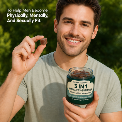 ORANIC EXTRACT 3-in-1 Wellness Gummies