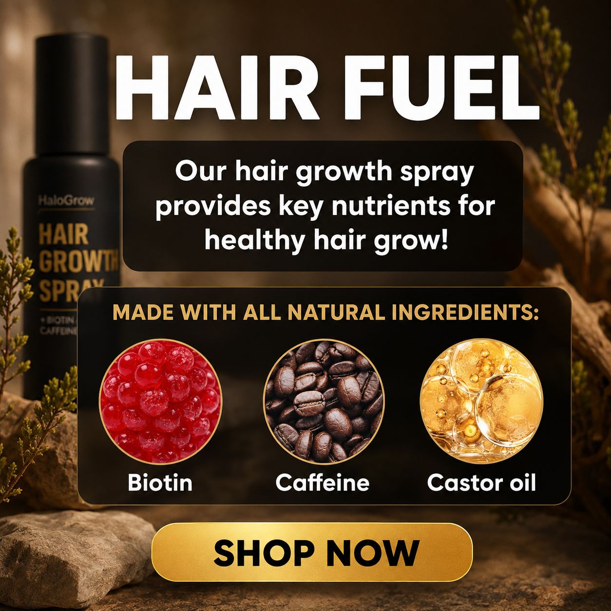 HaloGrow Hair Regrowth Spray